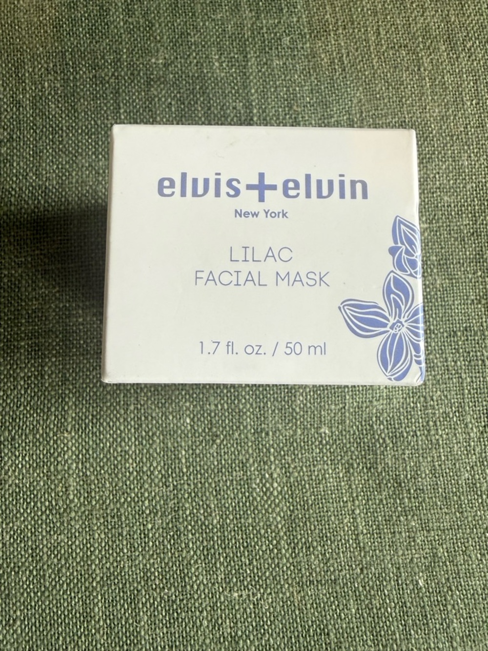 Elvis + Elvin Lilac Facial Mask (Hydrating & Soothing Glow Mask)